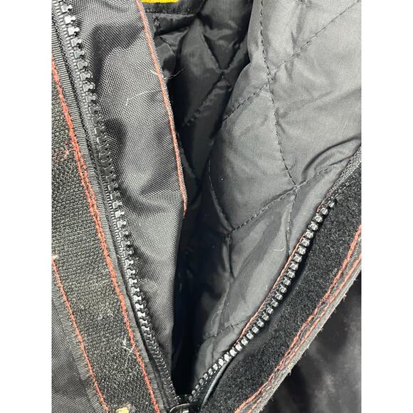 HARLEY DAVIDSON Pants S Waterproof Foul Weather Winter Riding PVC Nylon Black - Picture 11 of 15